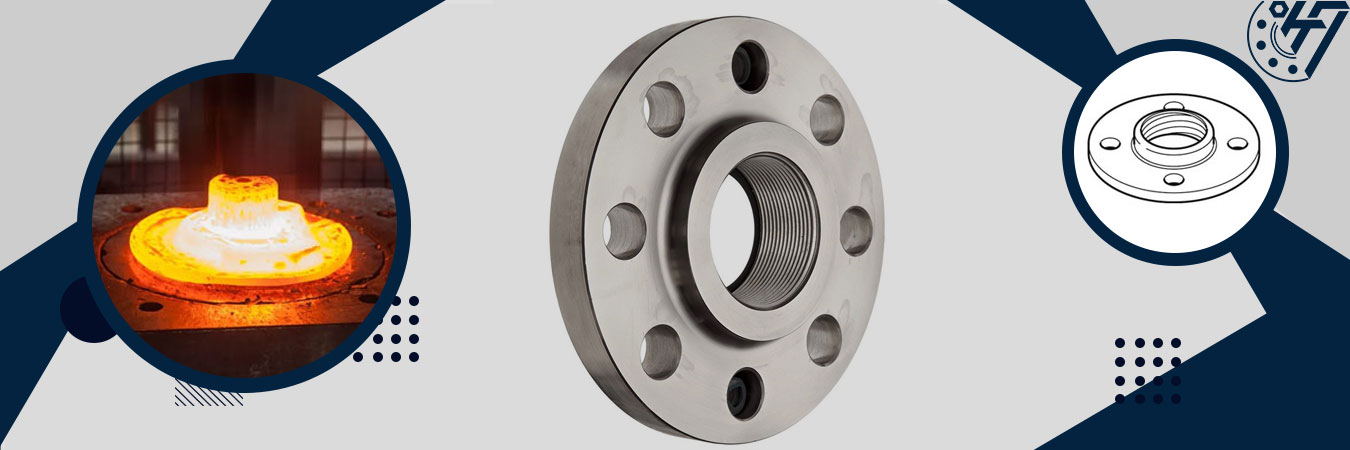 Stainless Steel 316/ 316L Threaded Flange