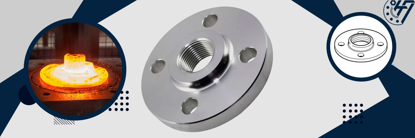 Incoloy 825 Threaded Flange