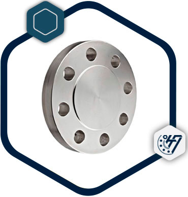 Stainless steel blind flanges